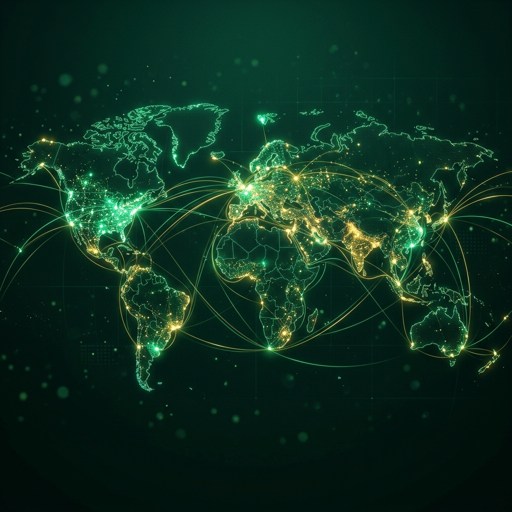 Global Footprint Background